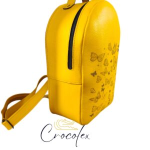 Rucsac din piele naturala lucrat manual